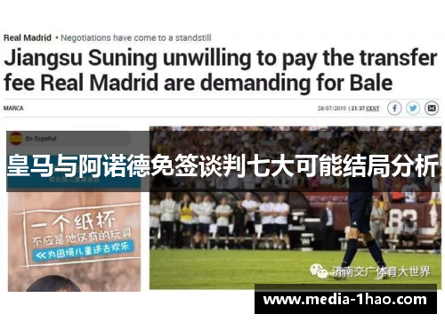 皇马与阿诺德免签谈判七大可能结局分析