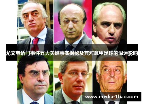 尤文电话门事件五大关键事实揭秘及其对意甲足球的深远影响